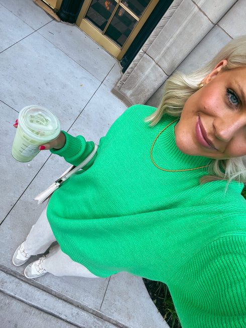 Love Letter Sweater // Green